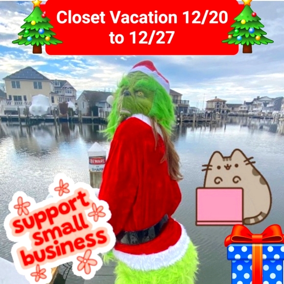 🎄 Closet Vacation 12/20 to 12/27/22🎄 Merry Christmas 🤶 🎅 🧑‍🎄 & See ya soon